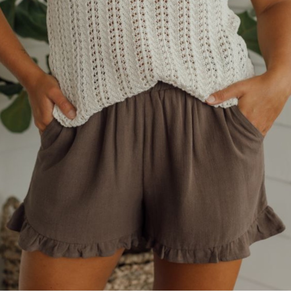Neuflora Hailey linen blend Shorts